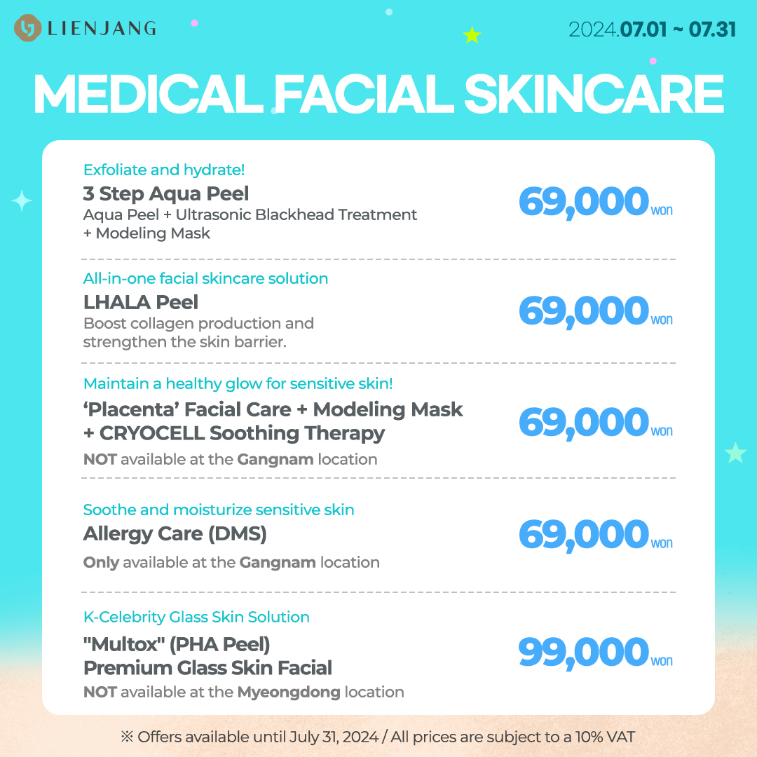 Medical Skincare Treatments at Lienjang Beauty Clinic