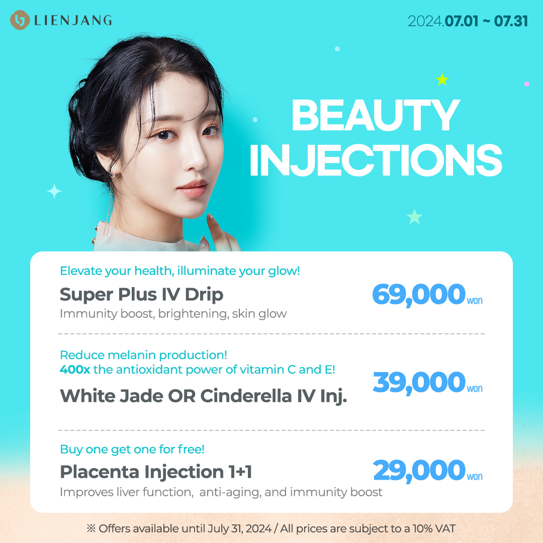 Beauty injection promotional deals at Lienjang, best for wellness and beauty improvemnt.