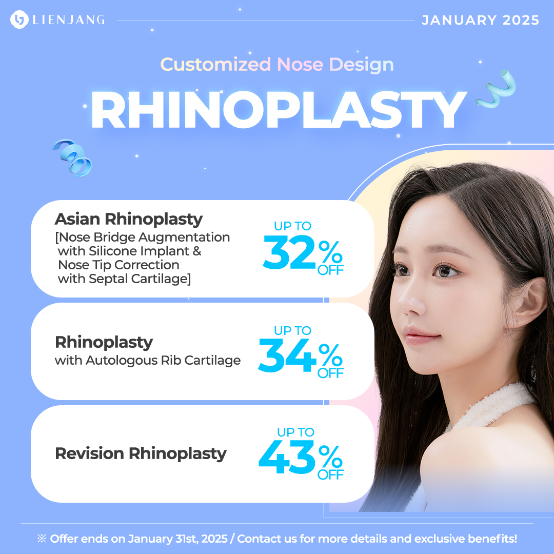 Lienjang is known for its customized nose design and excellence in rhinoplasty.