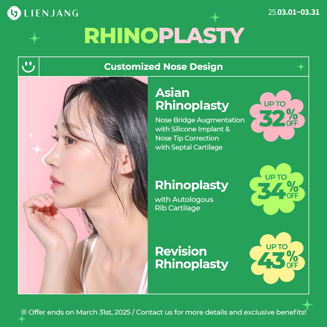 Lienjang is known for its customized nose design and excellence in rhinoplasty.