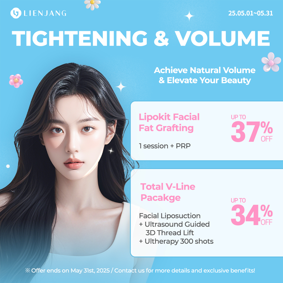 Lienjan Fat Grafting adds volume to your desired facial area to help you achieve natural looking beauty! Try Lipokit Facial fat graft with our special price!