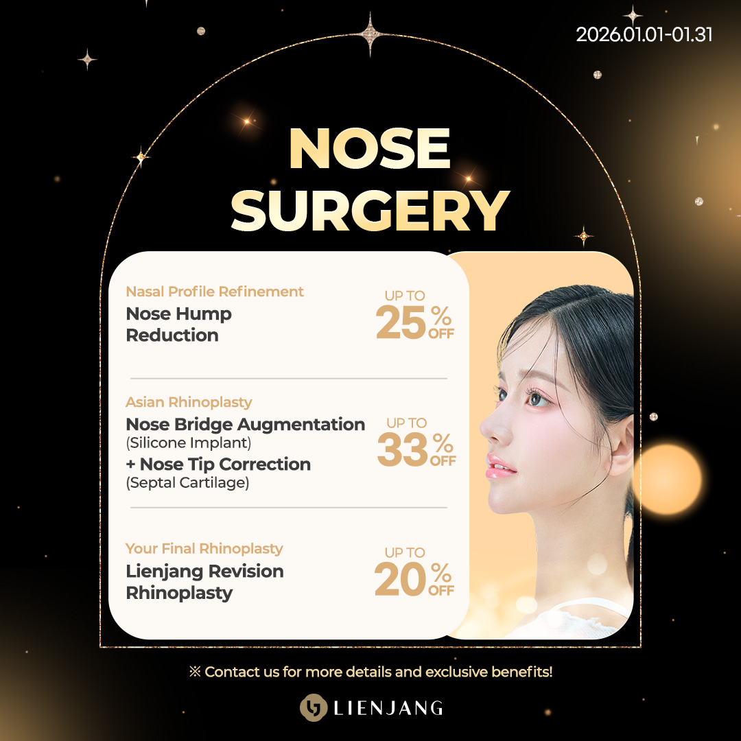 Lienjang is known for its customized nose design and excellence in rhinoplasty.