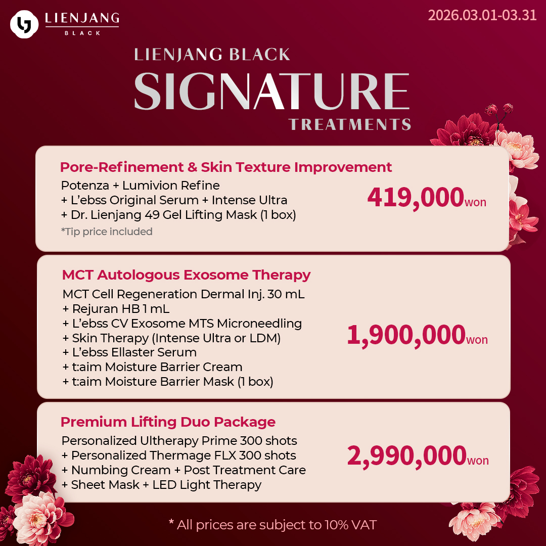 Best sellers at Lienjang Black? Premium lifting and collagen boosters for a complete rejuvenation!