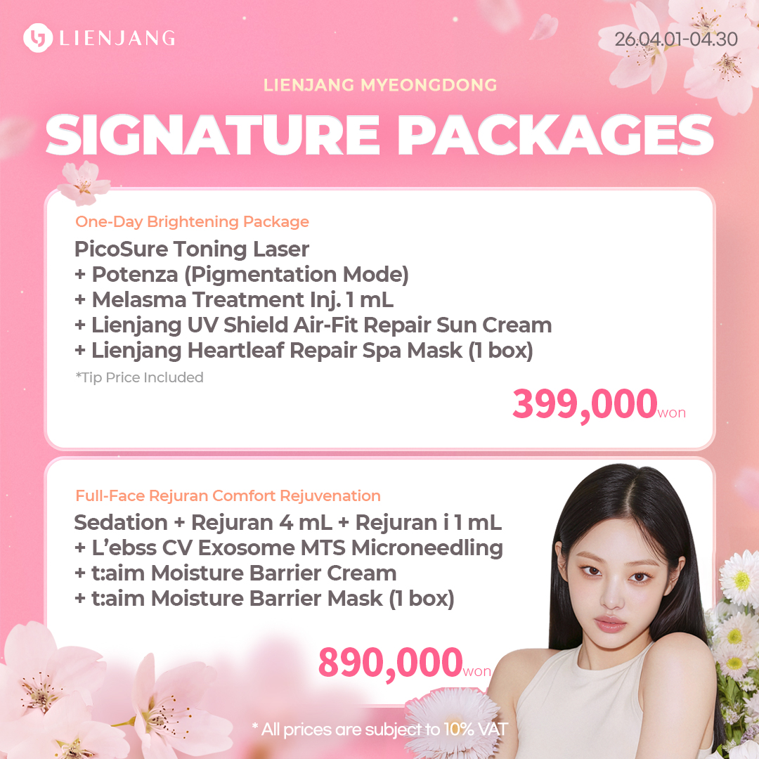 Lienjang Myeongdong is back with amazing discounts and package promotions, just for you!