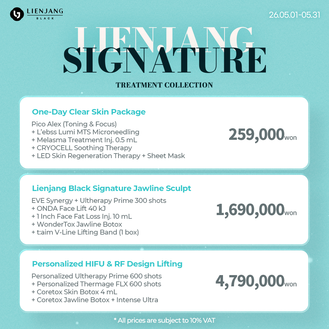 Best sellers at Lienjang Black? Premium lifting and collagen boosters for a complete rejuvenation!