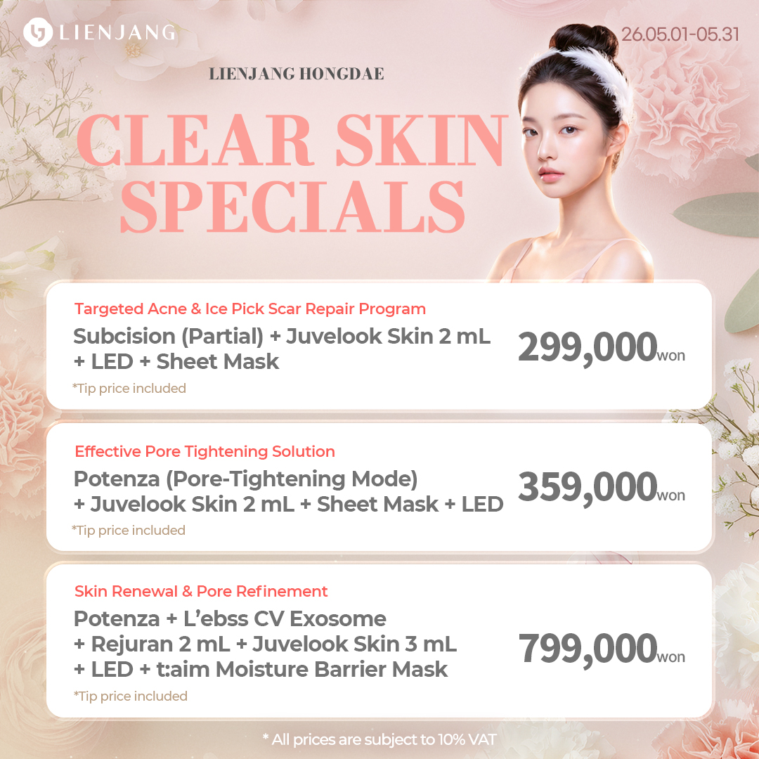 Lienjang Hongdae is ready to make your skin effortlessly smooth, lifted, and glowing