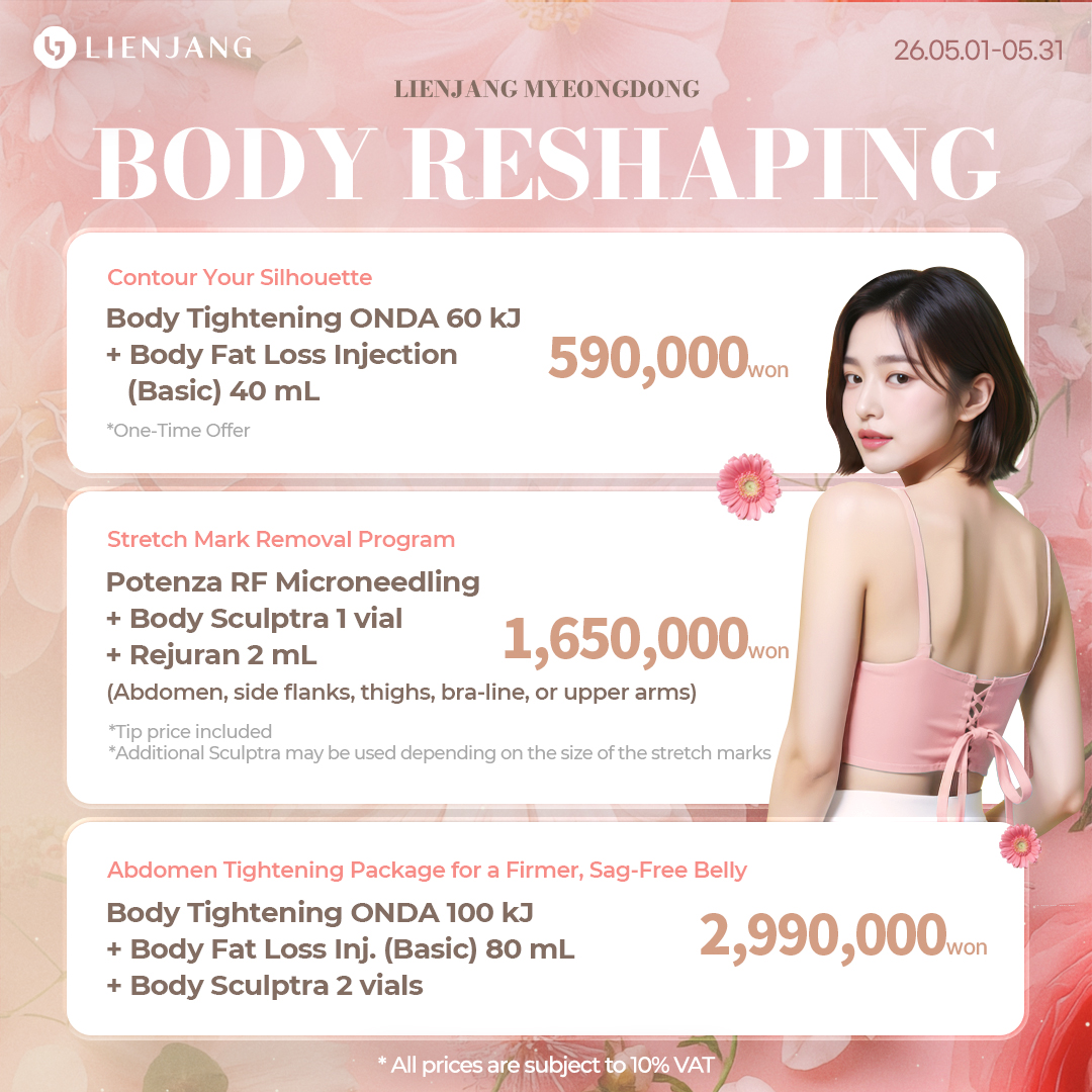 Slim and tighten your body, effortlessly! Explore your options, safe and effective with Lienjang.,