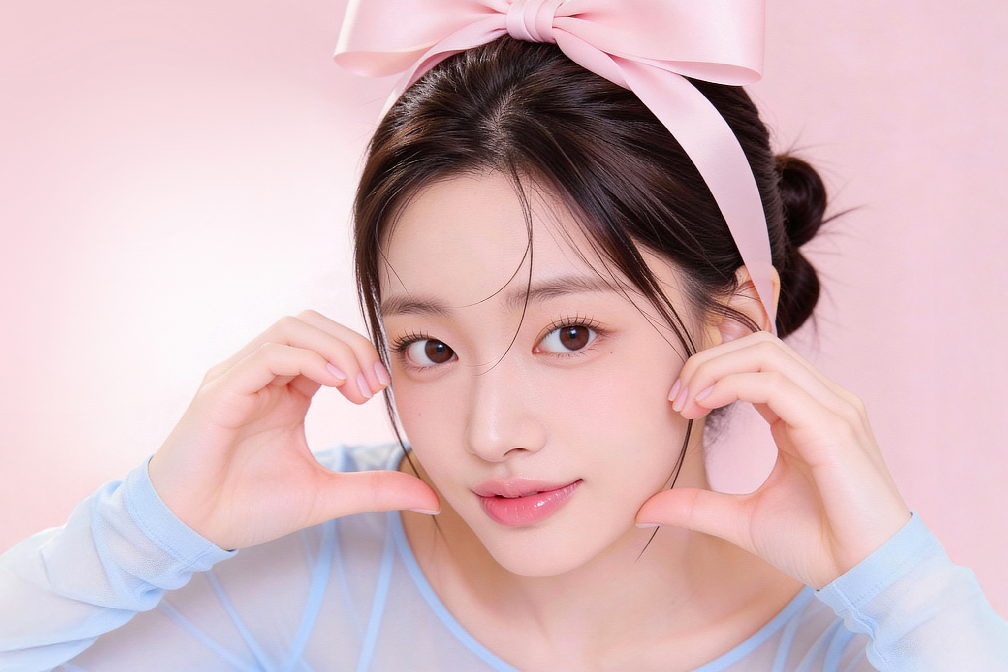 model with healthy skin representing what treatments to get in Seoul