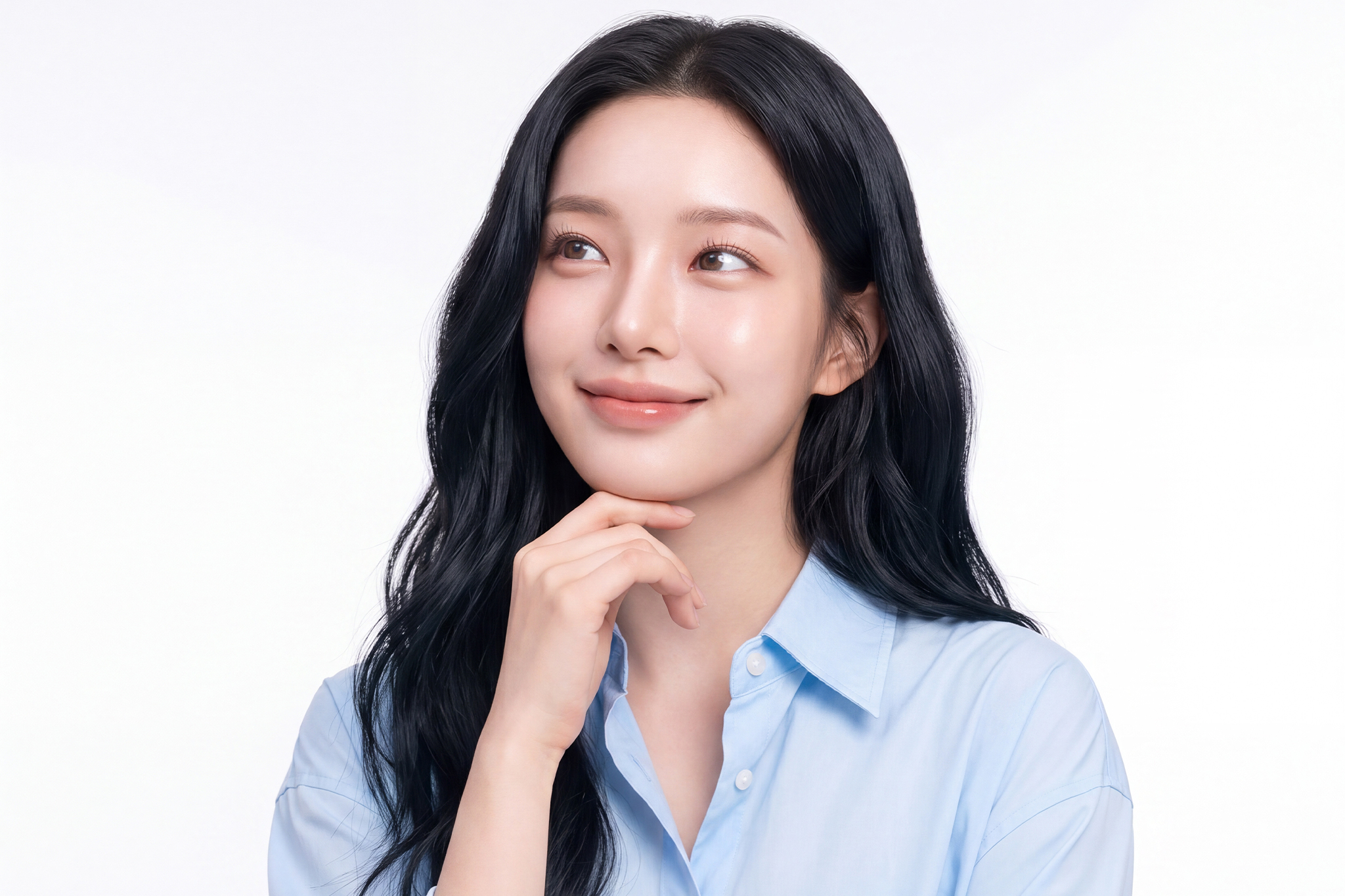 model representing korean beauty treatment faq