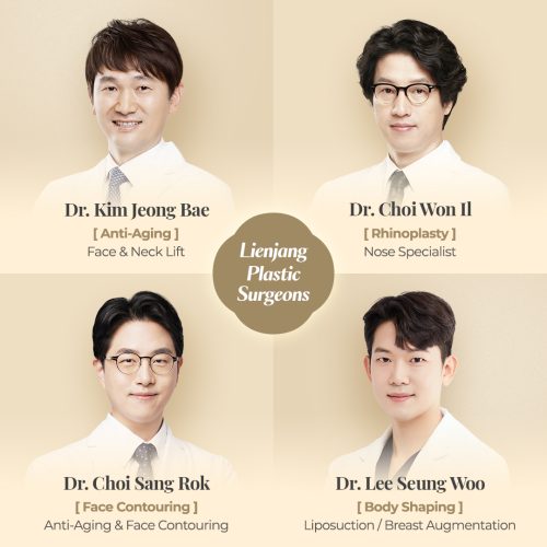 Meet our doctors! Lienjang's plastic surgeons prioritize patients' safety and utilize their extensive experience to deliver exceptional results.